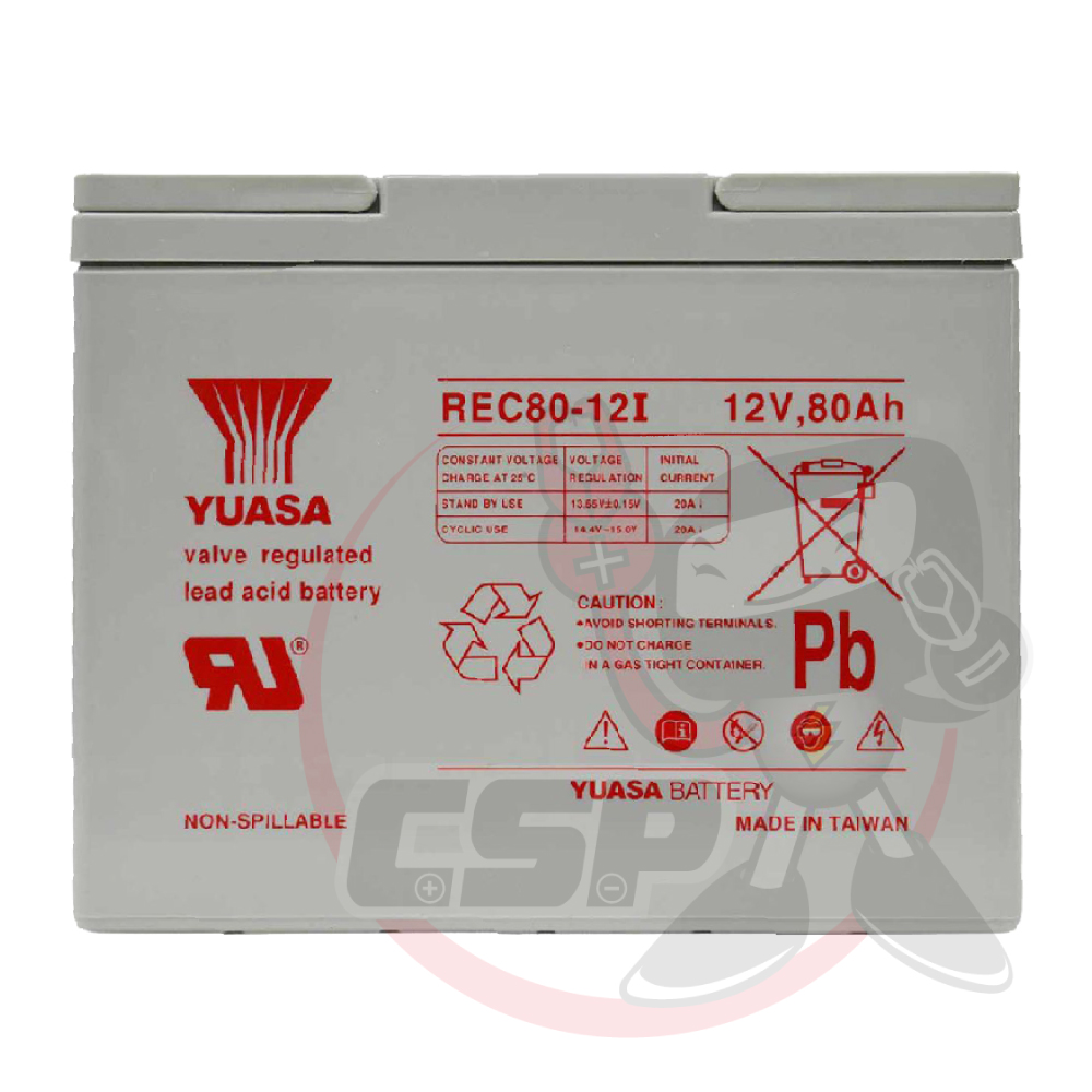 REC80-12I Valve Regulated Lead Acid Battery