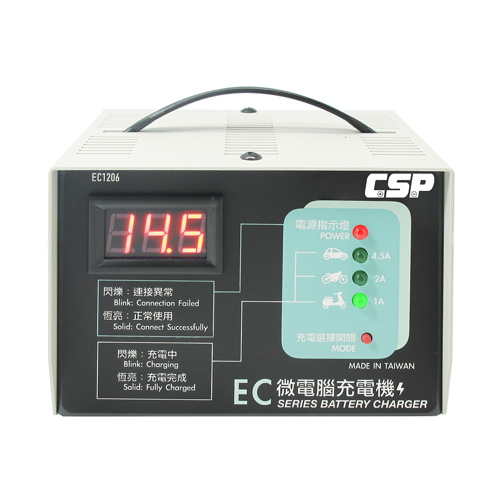 EC-1206 Fully Battery Charger